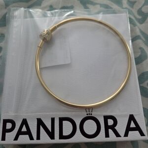 Pandora Gold Plated Bangle